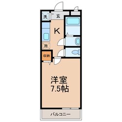 フジパレス福島の物件間取画像